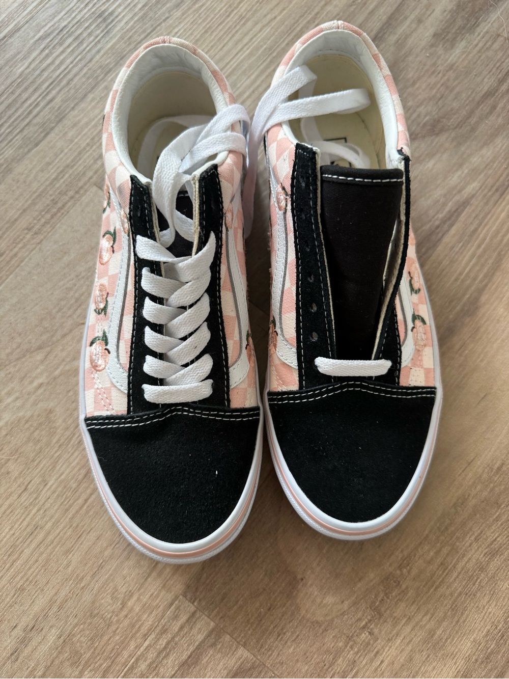 Old skool peaches vans NEW size 7.5 - Picture 2 of 8